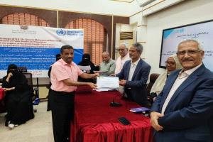 ختام ورشة بناء قدرات ضباط اتصال ترصد استهلاك مضادات الميكروبات بعدن