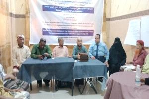 إختتام الدورة التدريبية لمشروع تعزيز الوساطة المحلية ودعم السلام بمديرية تبن بلحج