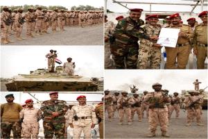 الكتيبة الأولى احتياط في الحماية الرئاسية تؤكد جاهزيتها للمهام القتالية