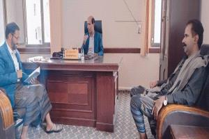 مدير عام تربية شبوة يلتقي مدير تربية ميفعة لمناقشة التحضيرات للعام الدراسي الجديد 2025-2026