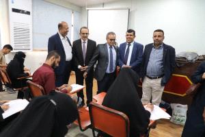 وزير الصحة يدشن امتحانات الكفاءة المهنية للكوادر الصحية في المراكز الامتحانية بالداخل والخارج