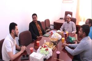 بحث سبل التعاون بين مؤسسة الصندوق الخيري ومؤسسة دار الشفاء الطبية بسيئون