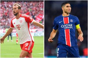 حكيمي وهاري كين يتصدران التشكيل المتوقع لموقعة باريس سان جيرمان وبايرن ميونخ في كأس العالم للأندية