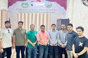 هيئة شباب اليمن تستقبل وفد اتحاد الطلاب اليمنيين في الأزهر وتبحث أفق التعاون المشترك