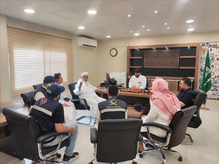 رئيس لجنة مكتب شؤون حجاج اليمن بالمدينة المنورة يزور محطة استقبال الحجاج ويطلع على الجاهزية لاستقبال ضيوف الرحمن