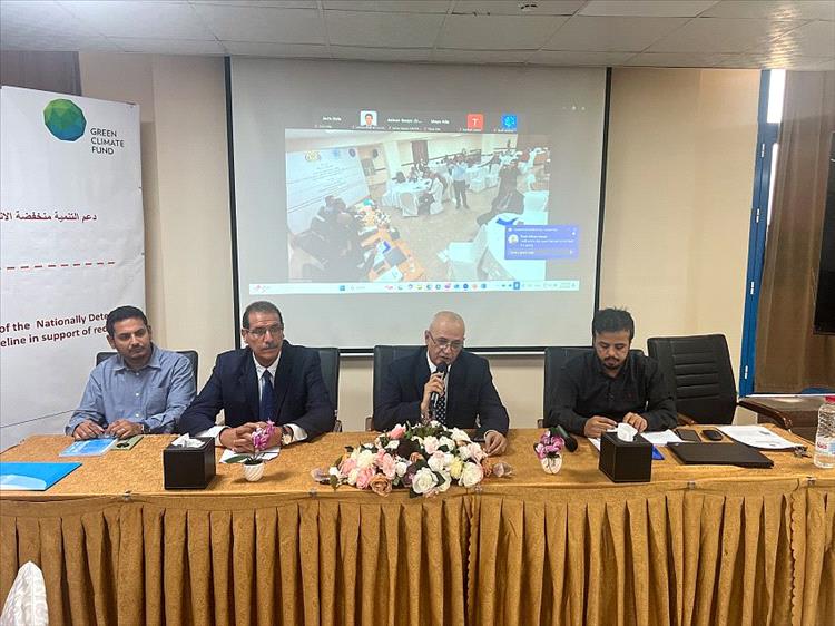 وزير المياه والبيئة يفتتح الورشة الوطنية لدعم التنمية منخفضة الانبعاثات وتحديث المساهمة المحددة وطنياً (NDC)