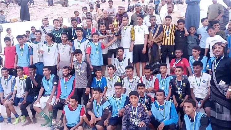 اليرموك بطلاً و الانصار وصيفا لدوري الفقيد احمد عبدالله ديان لكرة القدم بلهيه