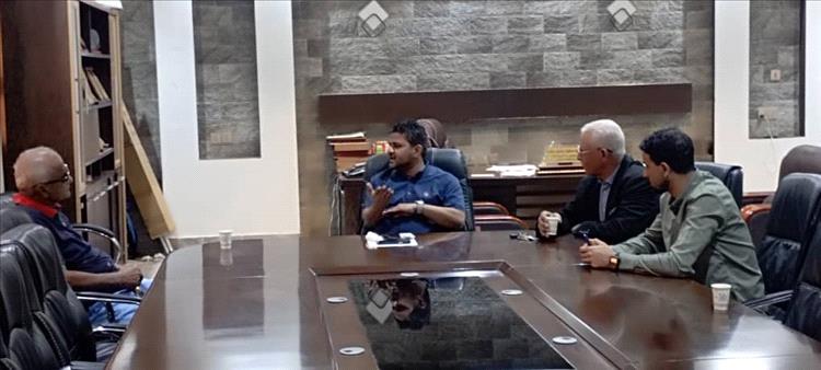 وكيل محافظة عدن "محمد المفلحي" يتفقد مستوى الانضباط الوظيفي عقب إجازة عيد الأضحى المبارك