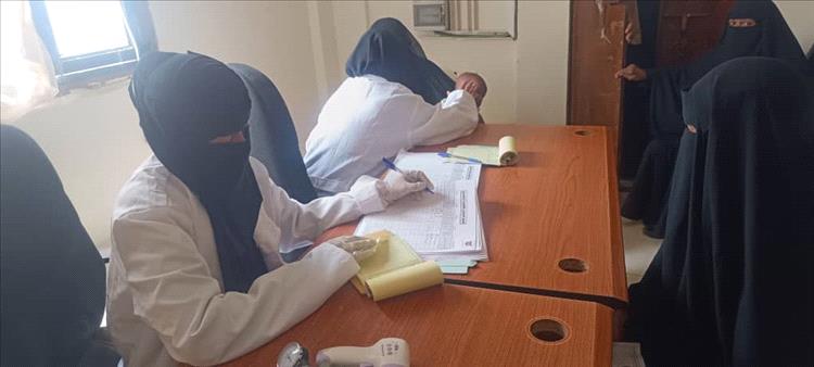 المركز الصحي في باتيس خنفر يباشر الدوام الرسمي بمعنويات عالية عقب إنتهاء إجازة العيد