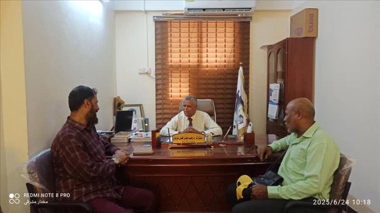 الإعلام الرياضي وكلية الإعلام يبحثان سبل التعاون المشترك