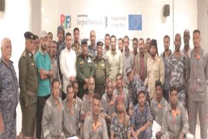 الدفاع المدني ومنتدى التنمية السياسية يختتمان الدورة التدريبية لمنتسبي الدفاع المدني حول الإسعافات الأولية خلال عمليات الإخلاء
