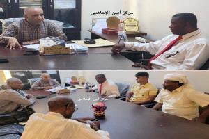 مدير الشؤون الاجتماعية بأبين يلتقي رئيس مؤسسة ابتسامة لمرضى السرطان ويؤكد دعمه لجهودها في خدمة المرضى