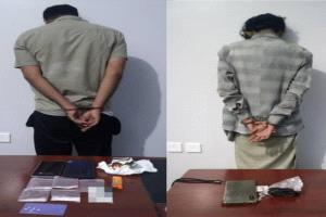 شرطة شبوة تضبط شخصين من مروجي المخدرات