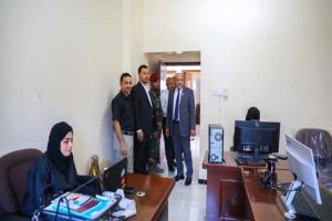 الكثيري يتفقد مستوى الانضباط الوظيفي في هيئات المجلس بعد إجازة عيد الأضحى