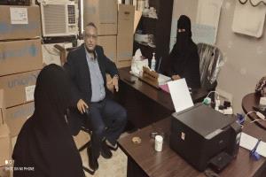 مستشار وزير النفط يزور مركز رعاية الأم والطفل ويشيد بدوره الإنساني والخدمي