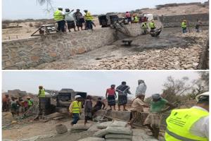 لحج.. تواصل العمل في مشروع زراعي بطور الباحة