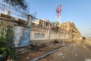 احتراق كبينة اتصالات في لودر وتلف أكثر من 700 خط أرضي وإنترنت(صور)