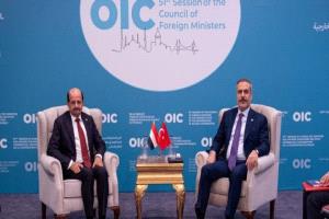 وزير الخارجية يبحث مع نظيره التركي سبل تعزيز وتطوير العلاقات الثنائية