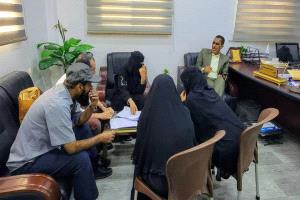 لجنة الاعتماد الأكاديمي في كلية اللغات بجامعة عدن تعقد اجتماعها الدوري