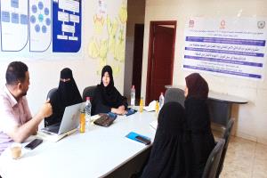 رئيس منظمة( cpco)  تستقبل ممثلي منظمة كير بمقرها بالعاصمة عدن