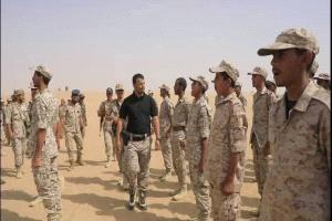العميد عبدربه لعكب يتفقد لواء الاحتياط ويؤكد على رفع الجاهزية لمواجهة المليشيات الحوثية