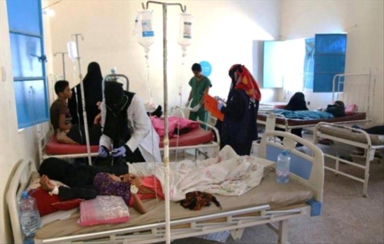 الصحة العالمية: ما يقارب 10 آلاف حالة إصابة بالكوليرا في اليمن
