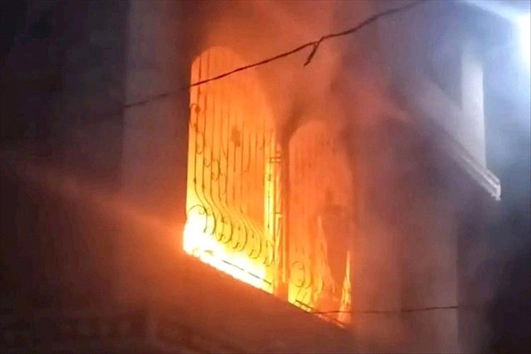 وفاة طفلتين إثر حريق نشب في منزل بالضالع