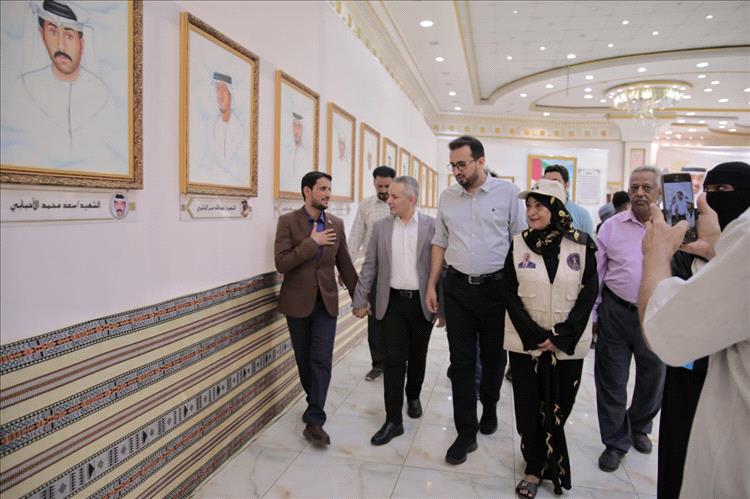 العولقي واليافعي يشاركان في ختام معرض شهداء الإمارات بالعاصمة عدن