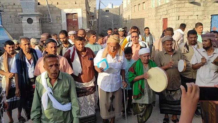 بهجة العيد تتجلى في منطقة المقبابة بمودية أبين