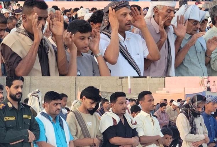 محافظ أبين يؤدي صلاة العيد في زنجبار وخطيب صلاة العيد يندد بالعدوان الإسرائيلي وجرائم الحرب التي ترتكب بحق أطفال غزة ونسائها