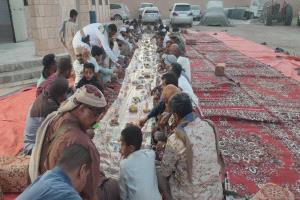 محكمة ونيابة القطن الابتدائيتين تقيم الإفطار الرمضاني للقضاة والموظفين