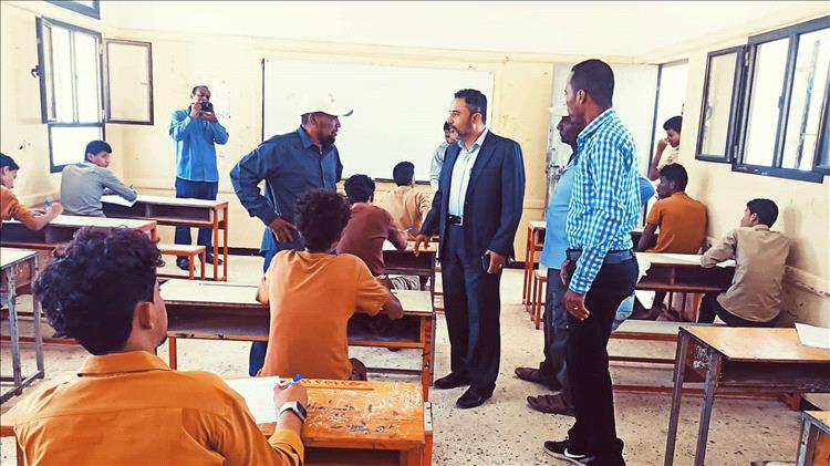 انتقالي أبين يدشن امتحانات الثانوية العامة للعام الدراسي 2024/2025