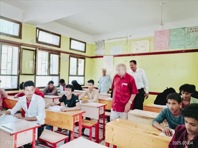 مدير تربية القبيطة يدشن اختبارات الثانوية العامة في مدارس كرش والشريجة