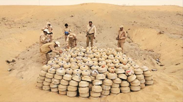 الأمم المتحدة: اليمن يحتل المرتبة الخامسة عالميًا ضمن أكثر البلدان تلوثاً بالألغام الأرضية ومخلفات الحرب