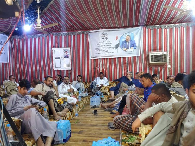 مجلس عزاء تأبيني يستعرض نضال ومناقب القيادي التهامي الراحل عبدالرحمن حجري في مأرب.