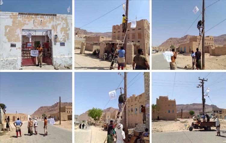 تنفيذية مؤتمر حضرموت الجامع بحجر تطلق حملة لرفع الأعلام والملصقات دعماً لمطالب حضرموت