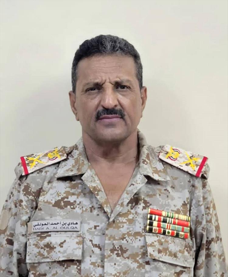 من هو اللواء الركن هادي العولقي قائد المنطقة العسكرية الثامنة ؟
