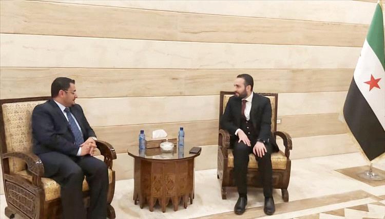 بعكر يبحث مع مسؤول في وزارة الخارجية السورية سبل تعزيز التعاون القنصلي