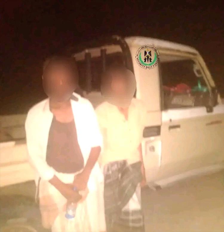 حزام أبين يطيح بعصابة سرقات خطيرة قادمة من الحديدة