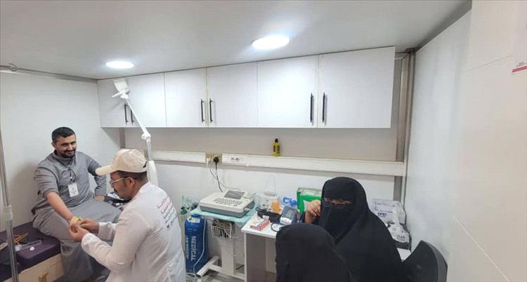 وزارة الصحة تقدم خدماتها للحجاج في منفذ الوديعة