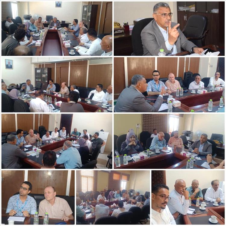 نائب محافظ عدن يناقش مع ممثل ال(UNDP) الترتيبات لتوزيع وسائل الاصطياد على صيادي منطقة الخيسة بالبريقة