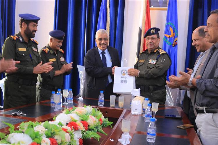 لجنة من وزارة التعليم العالي تزور كلية الشرطة حضرموت لتقييم أدائها المؤسسي والأكاديمي