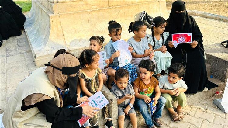 مؤسسة البرنس للتوعية والتنمية الإنسانية بالشراكة مع اتحاد الجمعيات والمؤسسات تنفذ حملة توعوية صد الحميات والكوليرا