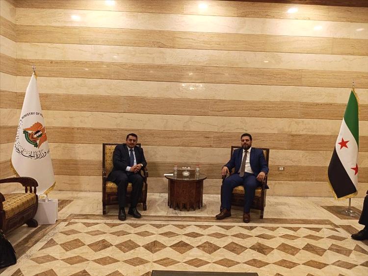بعكر يبحث مع مدير الإدارة العربية بالخارجية السورية آليات تفعيل الاتفاقيات الموقعة بين البلدين