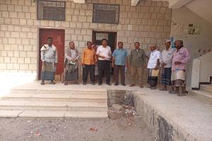 مدير عام رضوم شبوة يستقبل أعضاء لجنة الإمتحانات بالمحافظة ويتفقد سير الإمتحانات في عاصمة المديرية