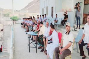 بعثة لاعبـي اكاديمية اتحاد الصعيد م / شبوة تشارك مباراة ذوي الإعاقة بدعوة من الشباب والرياضة م / حضرموت على ملعب بارادم العشبي