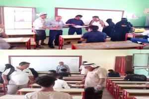 استمرار الاختبارات الثانوية العامة للاسبوع الثاني بوتيرة عالية في لحج