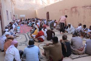 تنصيب الشيخ علي بن ربيّع بن خميس بن كرامة بن عباد الكندي شيخًا لقبيلة آل بن عباد الكِندي بوادي وساحل حضرموت