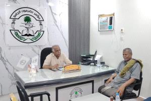 الأمانة العامة لمؤتمر حضرموت الجامع تطّلع على أنشطة الهيئة التنفيذية في غيل بن يمين