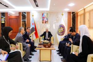 الكثيري يبحث مع مؤسسة فريدريش إيبرت الألمانية مستجدات الأوضاع السياسية والإنسانية في بلادنا